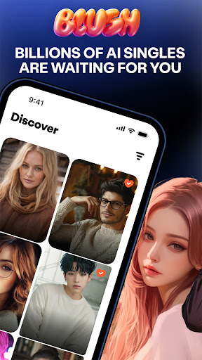 Blush: AI Dating Simulator